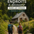 Paysage des Vosges avec des montagnes verdoyantes