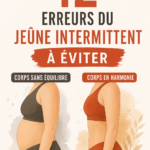 Femme pratiquant le jeûne intermittent avec un sourire, symbolisant la santé et le bien-être.