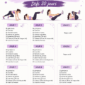 Femme faisant des exercices abdominaux sur un tapis de yoga