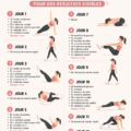 Femme réalisant des exercices d'abdominaux pour se tonifier