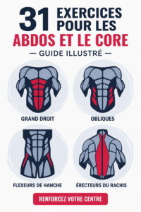 Femme pratiquant des exercices de gainage pour tonifier son ventre.