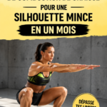 Femme pratiquant des exercices de combustion de graisse pour affiner sa silhouette