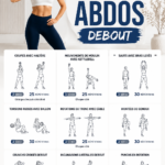 Femme effectuant des exercices debout pour renforcer ses abdos dans un cadre lumineux et motivant.