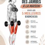 femme faisant des exercices de jambes chez elle