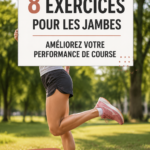 Femme s'entraînant avec des exercices pour les jambes pour améliorer sa performance en course.