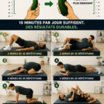 Femme en train de pratiquer des exercices de Kegel chez elle, mettant l'accent sur le bien-être féminin