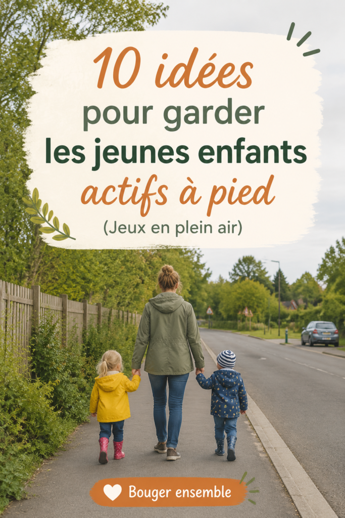 Des enfants jouant ensemble à l'extérieur lors d'une chasse au trésor.