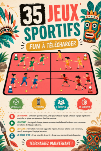 Jeux sportifs imprimables pour des moments en famille