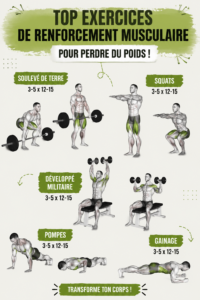 Femme effectuant des exercices de musculation en salle, en train de travailler sur son poids et sa silhouette.