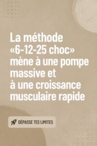 Femme s'entraînant avec poids en utilisant la méthode 6-12-25