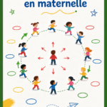 Enfant en maternelle en train de jouer à un jeu de motricité