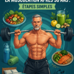 Femme de 50 ans en train de faire des exercices de musculation