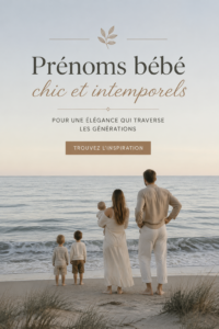 Sélection de prénoms vintage intemporels pour bébés.