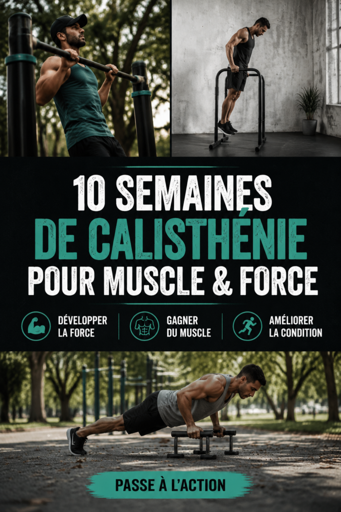 Femme s'entraînant avec des poids dans une salle de gym, illustrant un programme de musculation.