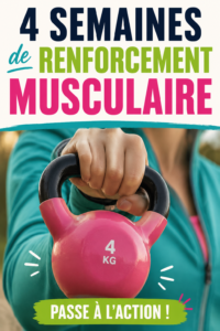 Femme réalisant des exercices de musculation à domicile.