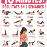 Femme souriante pratiquant des exercices de ventre plat dans un cadre chaleureux.