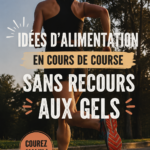 Encas sains pour le ravitaillement pendant la course