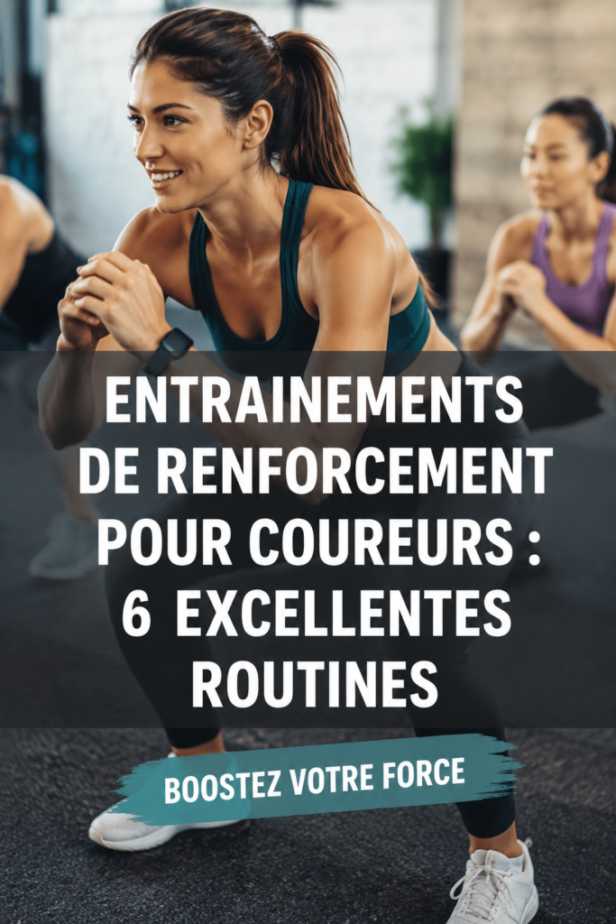 Femme s'entraînant avec des poids pour renforcer sa course