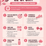 Femme souriante prête à reprendre le sport après une longue pause