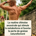 Femme dans une posture de yoga inspirée de pratiques chinoises anciennes, pour booster le métabolisme.