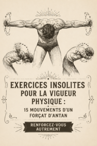 Femme effectuant une série d'exercices atypiques en extérieur au lever du soleil.