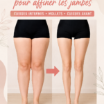 Femme effectuant des exercices d'affinement des jambes dans un cadre accueillant