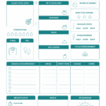 femme utilisant un tracker de fitness printable pour suivre ses progrès