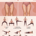 Femme faisant des exercices pour travailler ses cuisses à la maison