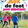 Une femme débutante s'entraîne avec un ballon de foot lors d'un exercice fun en extérieur.