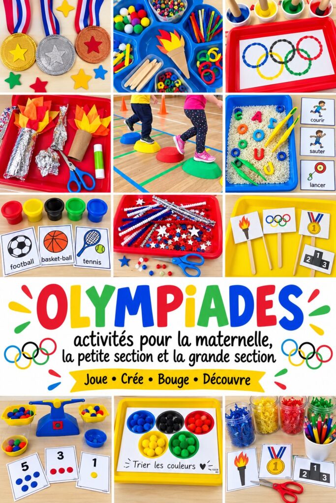 Un groupe d'enfants se divertissant en jouant au ballon lors d'une activité sportive en extérieur.
