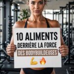 Plats colorés avec des aliments énergétiques pour femmes sportives