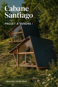 Image de la Cabana Santiago en pleine nature, idéale pour une escapade de plein air.