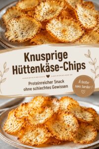 Assortiment de chips croustillantes au fromage cottage sur une assiette décorative