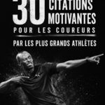 Citations inspirantes pour coureurs affichées sur un joli fond coloré.