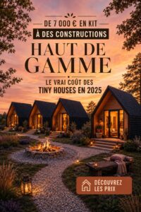 Une petite maison écologique dans un cadre naturel.