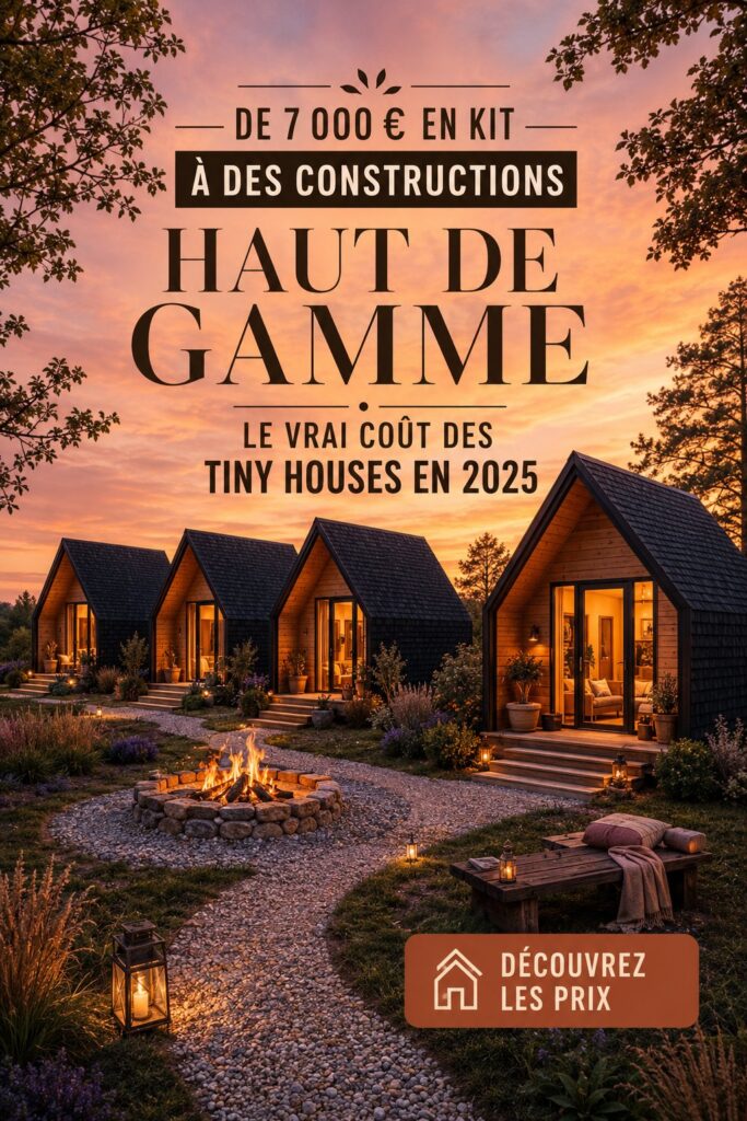 Une petite maison écologique dans un cadre naturel.