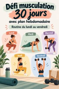 Femme s'entraînant dans un parc au soleil, représentant un défi fitness de 30 jours.