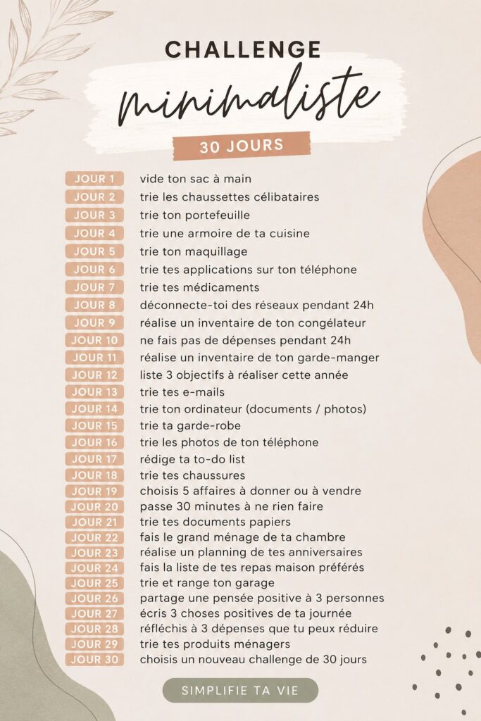 Un espace de vie épuré et lumineux illustrant le concept de minimalisme