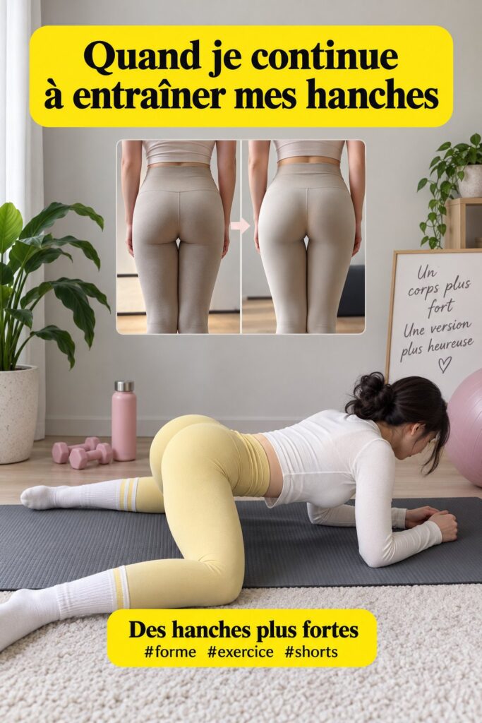 Femme en train d'effectuer un exercice ciblant les hanches dans un espace fitness