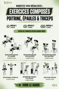 Femme effectuant des exercices de musculation pour le haut du corps