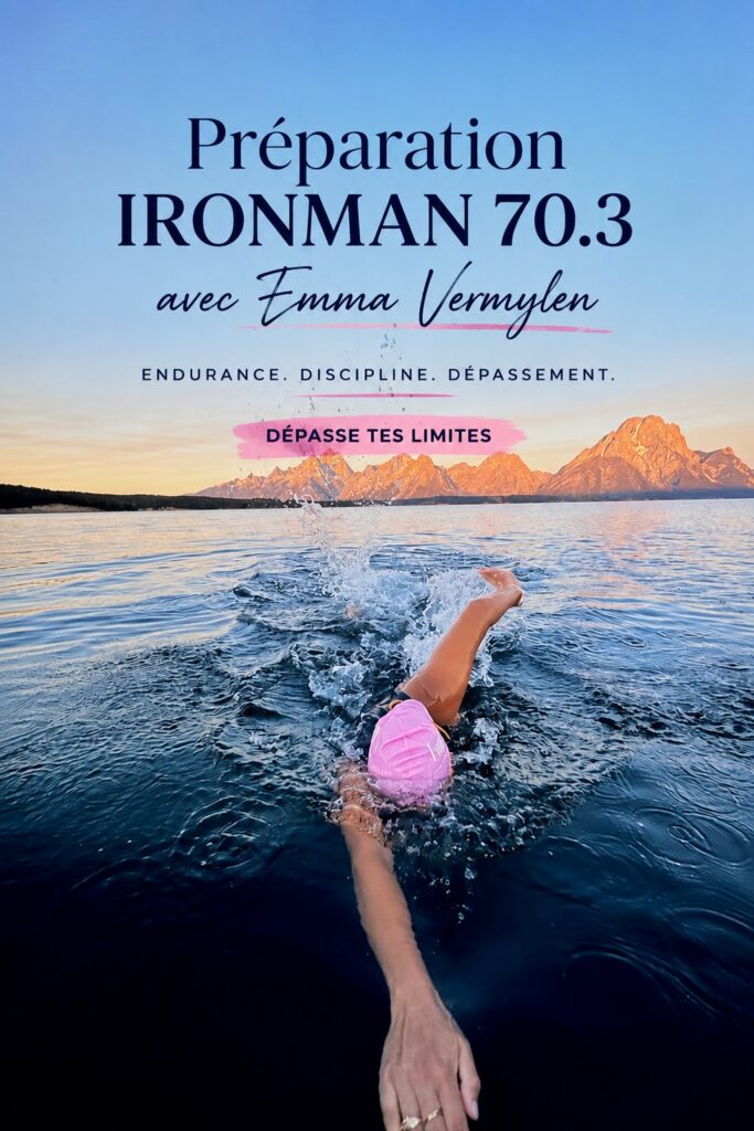 Emma Vermylen s'entraîne pour un Ironman 70.3