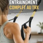 Femme utilisant un TRX pour un entraînement complet en 20 minutes.