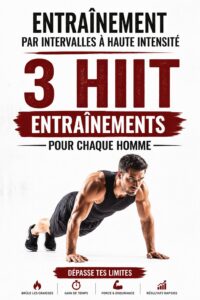 Femme en train de faire un entraînement HIIT à la maison, ciblant le tonus musculaire.