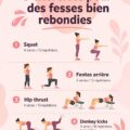 Femme réalisant des exercices pour tonifier les fesses à l'extérieur.