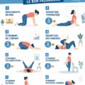 Femme faisant des exercices de souplesse dans un parc