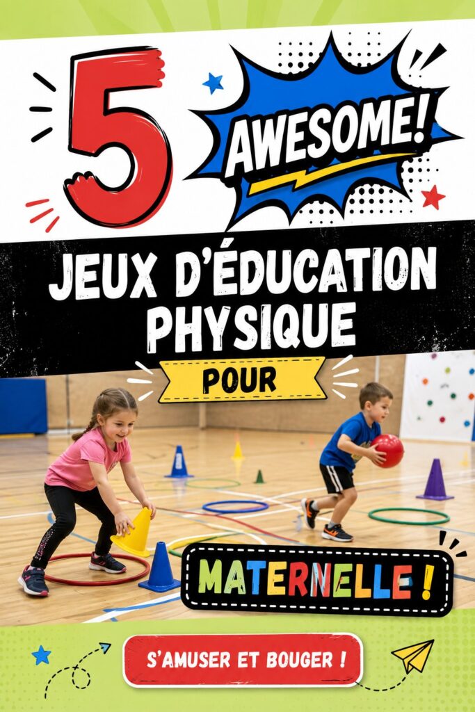 Enfants jouant à un jeu de plein air pour rester actifs