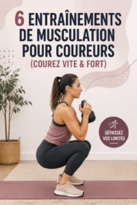 Une femme s'entraîne avec des poids pour améliorer sa course