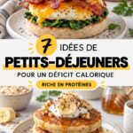 Un petit déjeuner équilibré avec un bol de yaourt et des fruits frais. Idéal pour commencer la journée léger.