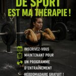 Femme faisant du sport dans un parc, sourire au visage, symbolisant le bien-être