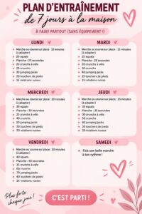 Femme faisant des exercices de fitness à la maison sans équipement